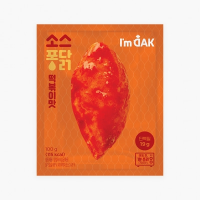 [임직원세일] 아임닭 소스퐁닭 떡볶이맛 3팩